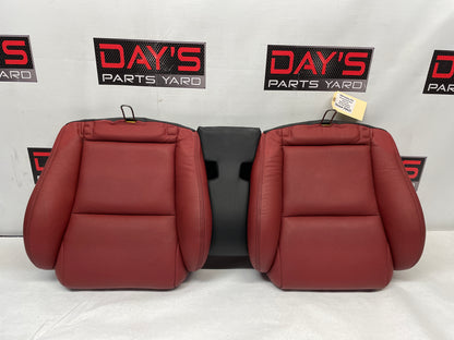 2004 Pontiac GTO Seats Front and Rear Red Leather OEM - Day's Parts Yard