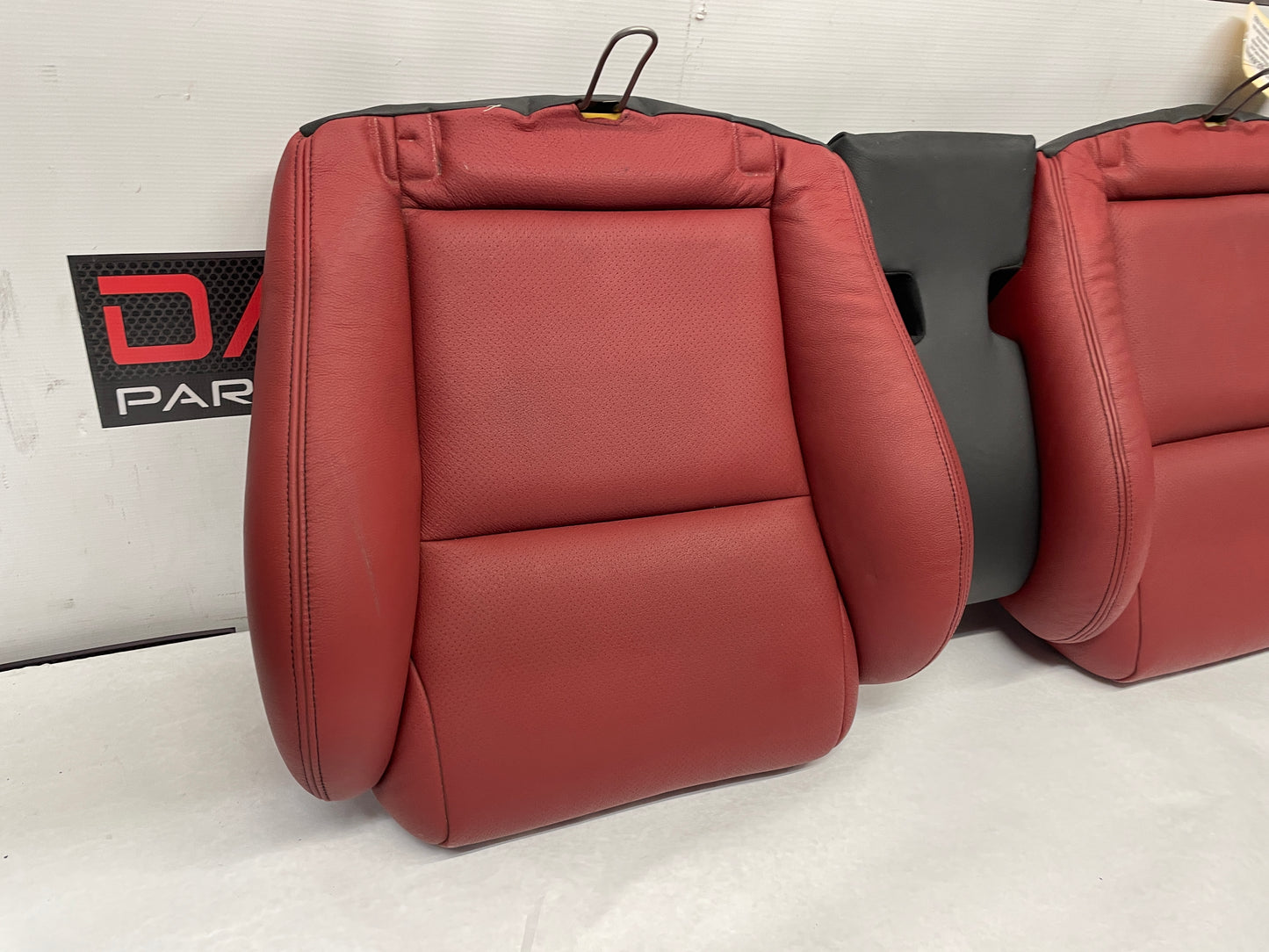 2004 Pontiac GTO Seats Front and Rear Red Leather OEM - Day's Parts Yard