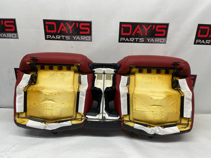 2004 Pontiac GTO Seats Front and Rear Red Leather OEM - Day's Parts Yard