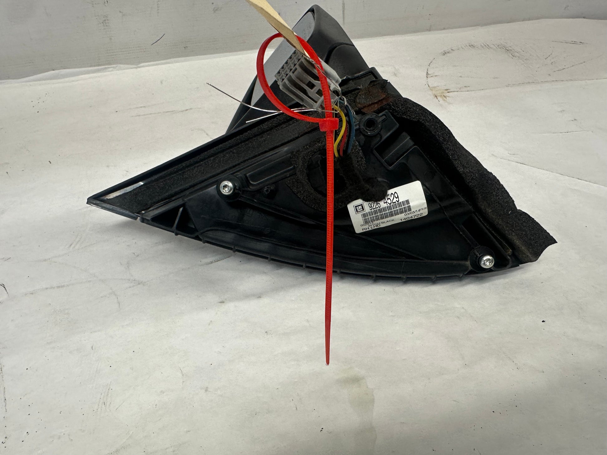 2014 Chevy Caprice PPV RH Passenger Exterior Mirror Black OEM - Day's Parts Yard
