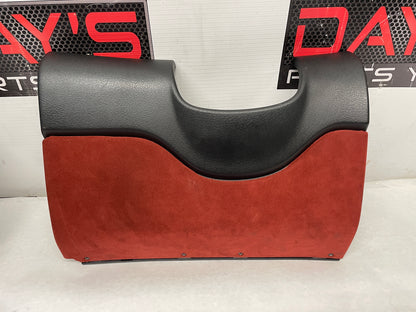 2004 Pontiac GTO Red Interior Trim Glove Box Knee Bolster Console Suedes OEM - Day's Parts Yard