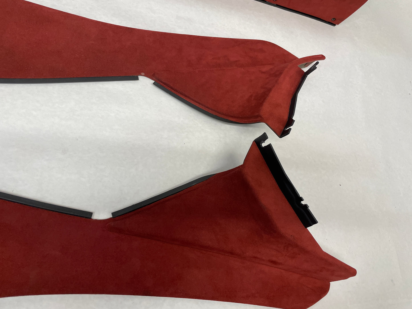 2004 Pontiac GTO Red Interior Trim Glove Box Knee Bolster Console Suedes OEM - Day's Parts Yard