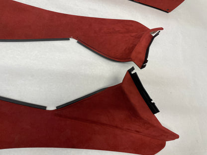 2004 Pontiac GTO Red Interior Trim Glove Box Knee Bolster Console Suedes OEM - Day's Parts Yard
