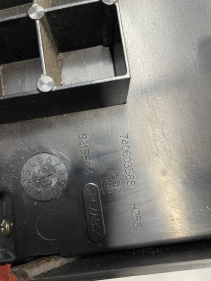 2004 Pontiac GTO Red Interior Trim Glove Box Knee Bolster Console Suedes OEM - Day's Parts Yard