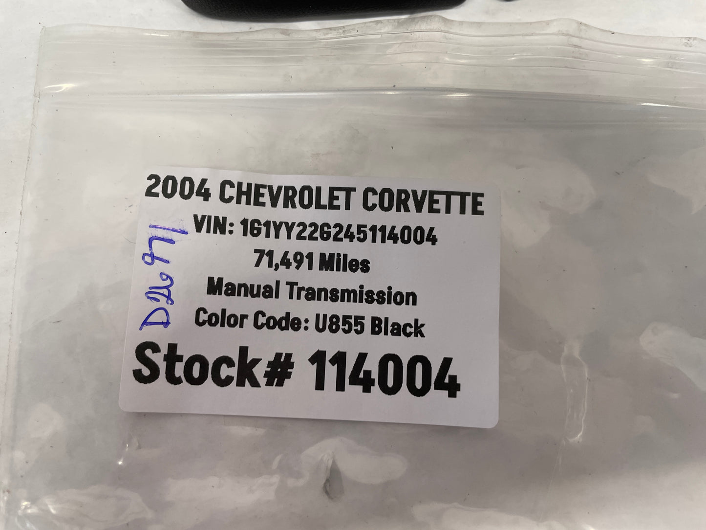 2004 Chevy C5 Corvette Traction Active Handling Control Switch Button Bezel Panel OEM - Day's Parts Yard
