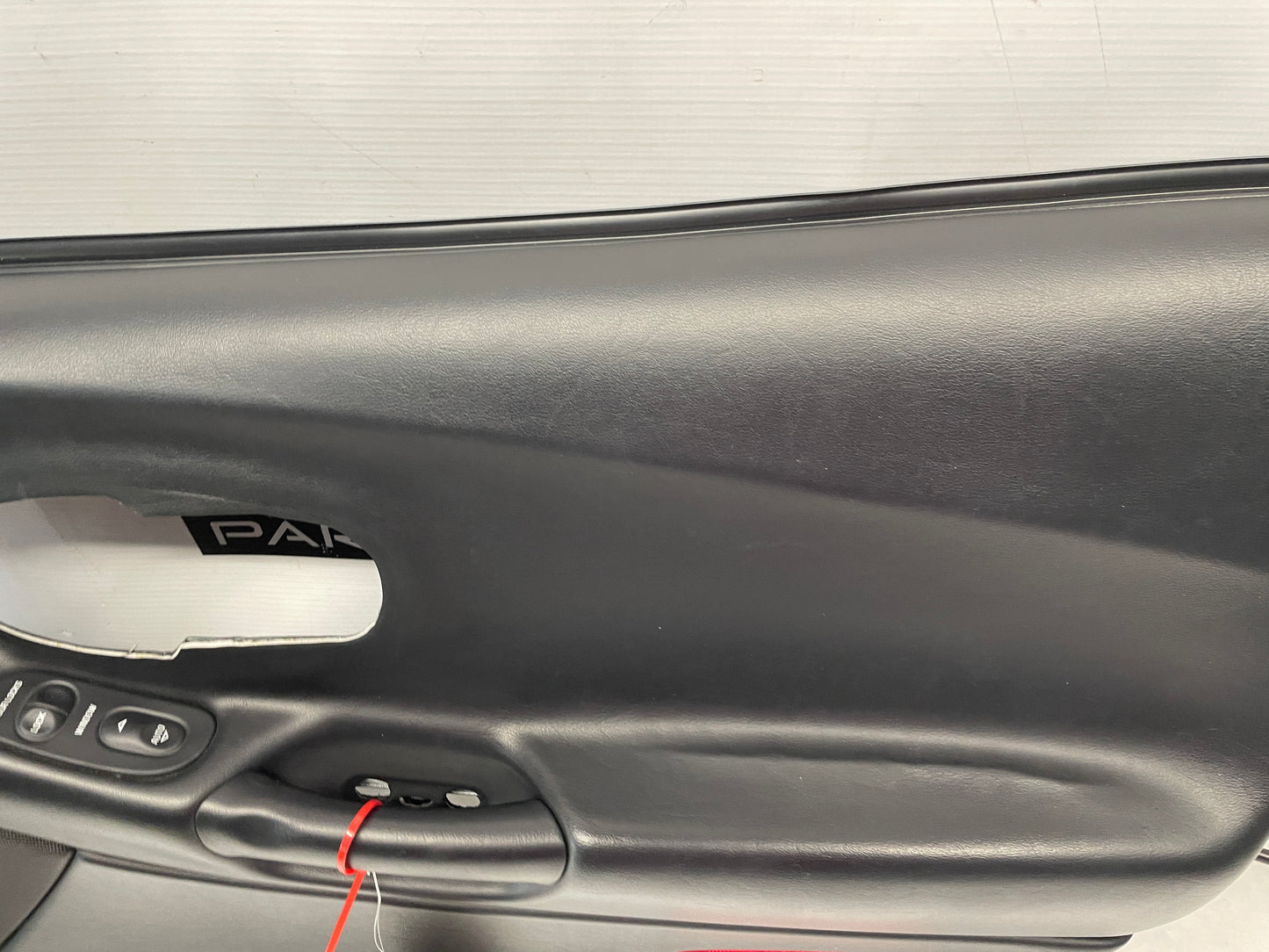 2004 Chevy C5 Corvette RH Passenger Interior Door Panel Black OEM - Day's Parts Yard