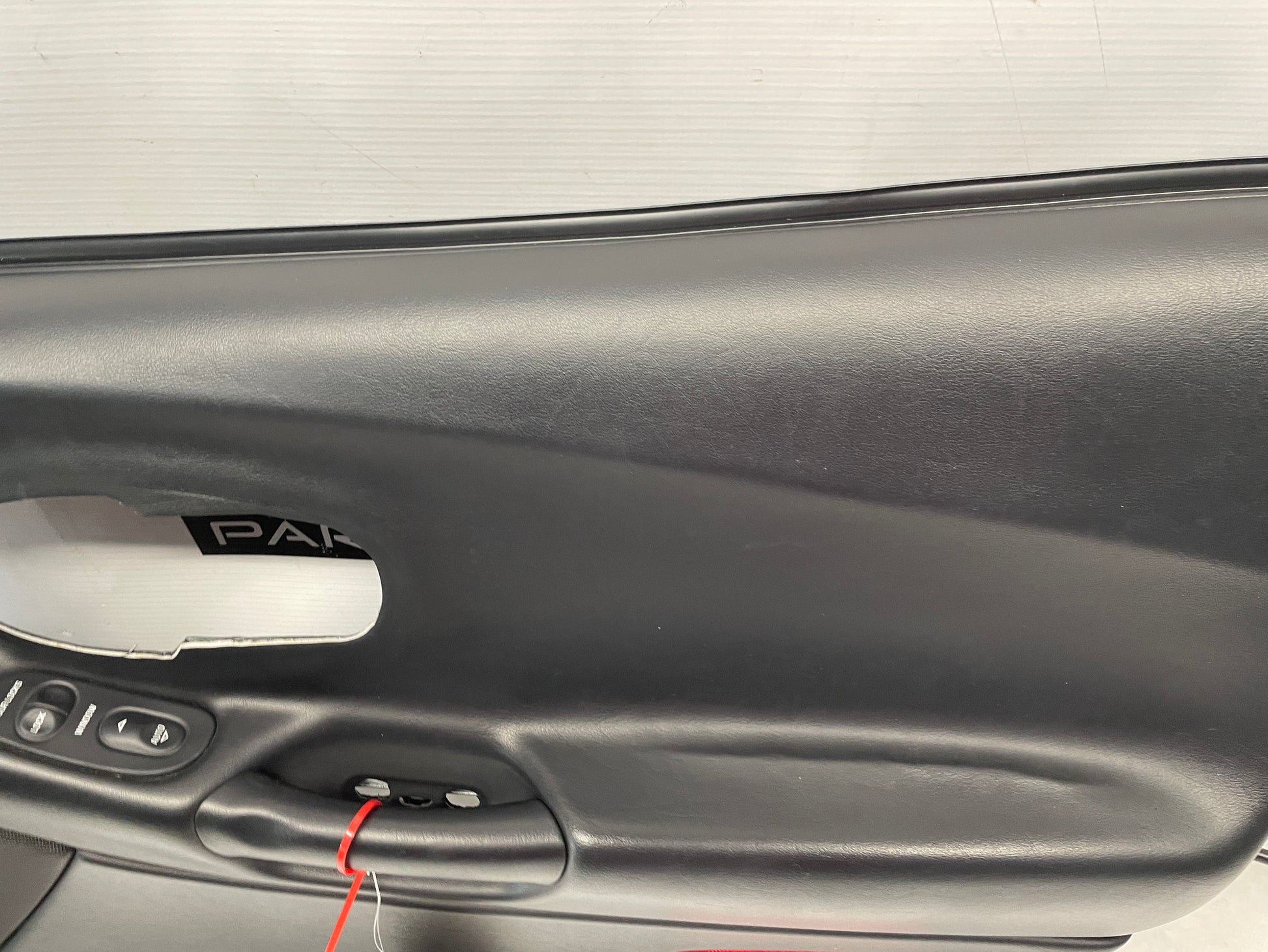 2004 Chevy C5 Corvette RH Passenger Interior Door Panel Black OEM - Day's Parts Yard