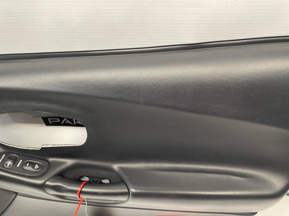 2004 Chevy C5 Corvette RH Passenger Interior Door Panel Black OEM - Day's Parts Yard