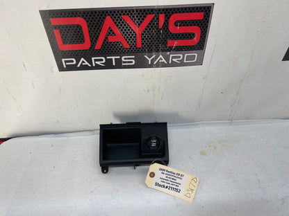 2009 Pontiac G8 GT Lower Radio Center Console Storage Cubby Compartment Assembly OEM - Day's Parts Yard