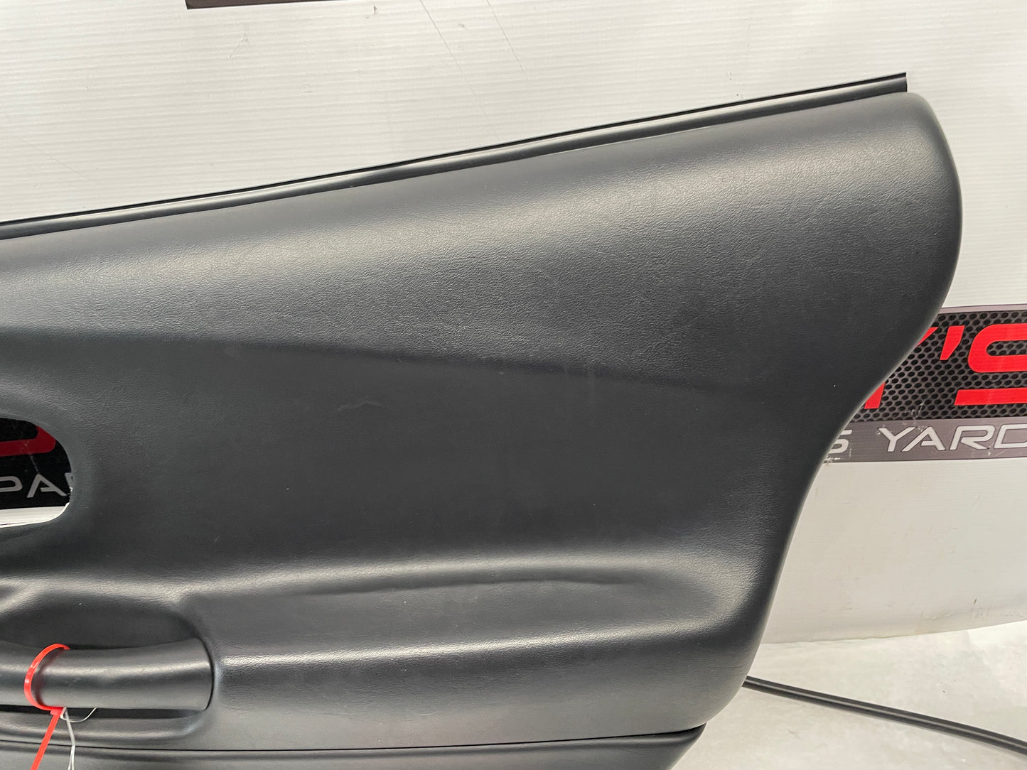 2004 Chevy C5 Corvette RH Passenger Interior Door Panel Black OEM - Day's Parts Yard