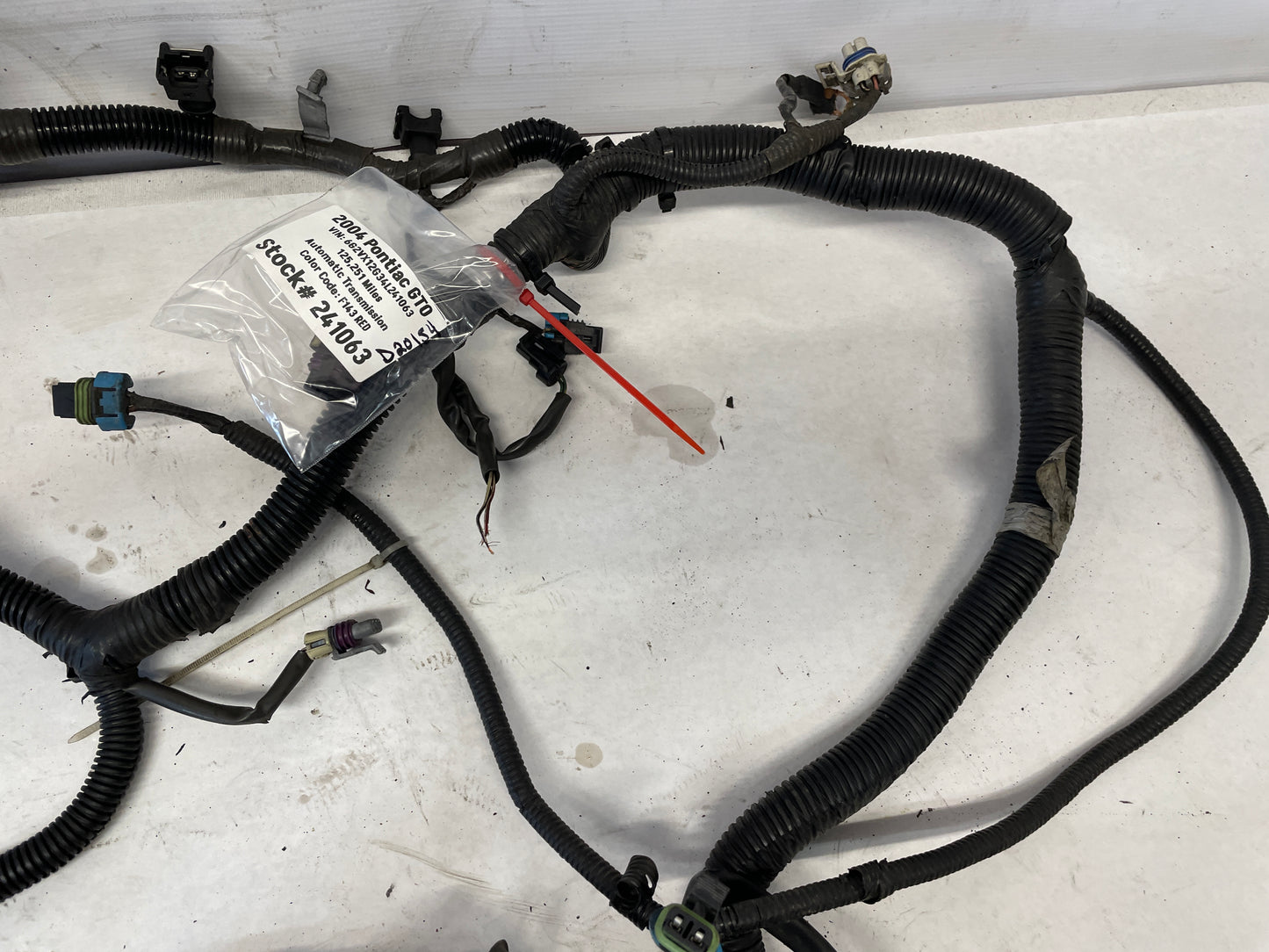 2004 Pontiac GTO Engine Motor Automatic Transmission Wire Wiring Harness OEM