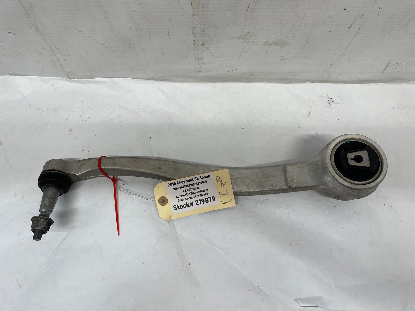 2016 Chevy SS Sedan RH Passenger Front Suspension Lower Control Arm Link OEM - Day's Parts Yard