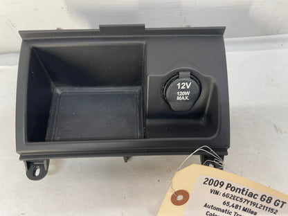 2009 Pontiac G8 GT Lower Radio Center Console Storage Cubby Compartment Assembly OEM - Day's Parts Yard