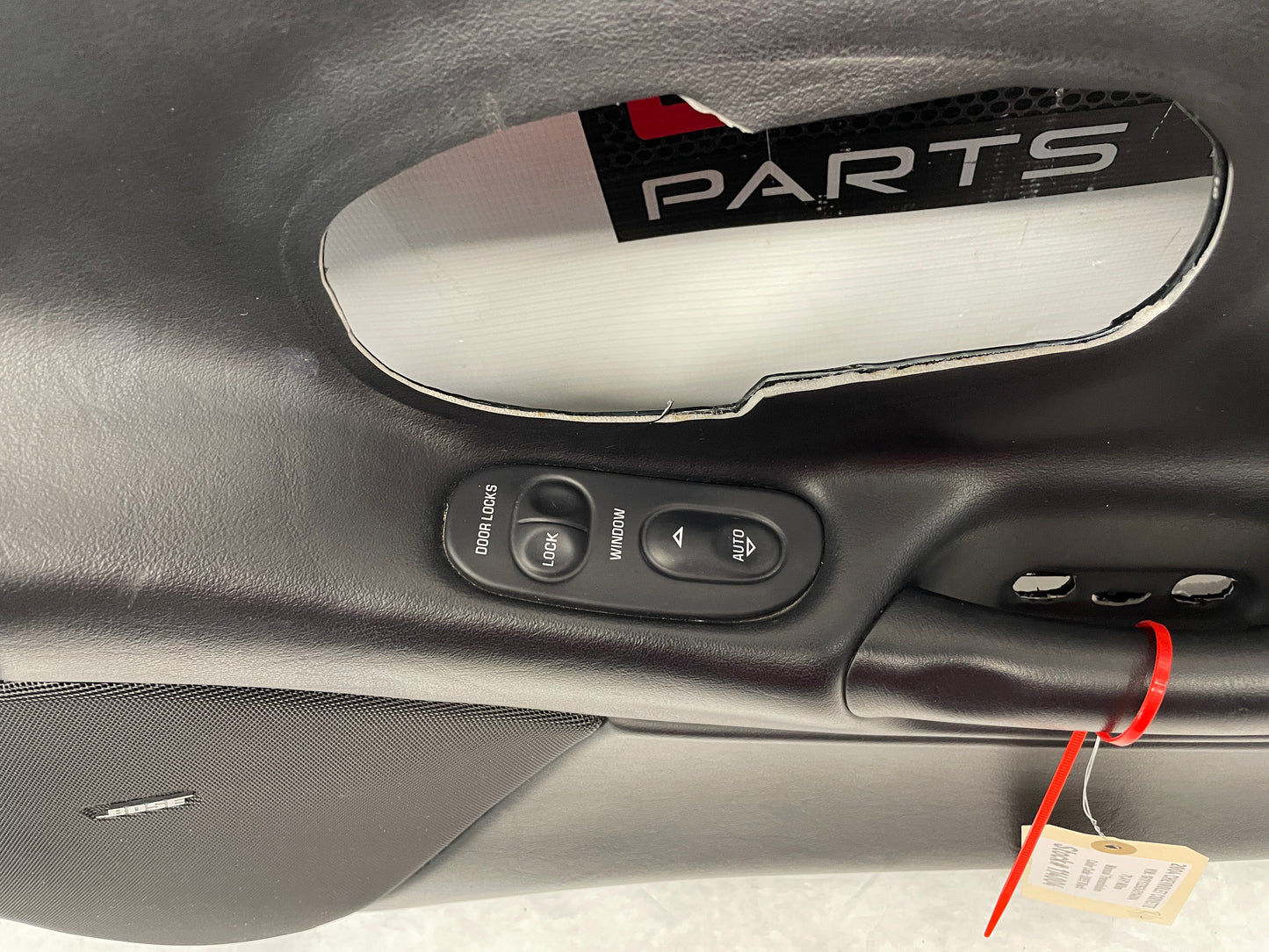 2004 Chevy C5 Corvette RH Passenger Interior Door Panel Black OEM - Day's Parts Yard