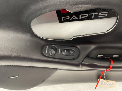 2004 Chevy C5 Corvette RH Passenger Interior Door Panel Black OEM - Day's Parts Yard