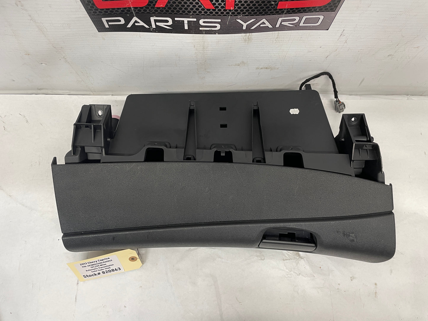 2013 Chevy Caprice Glove Box Compartment Door OEM - Day's Parts Yard