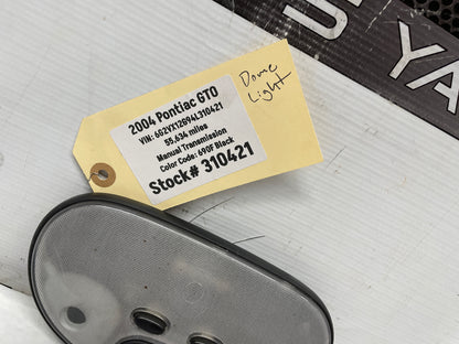 2004 Pontiac GTO Over Head Overhead Dome Reading Light Lamp OEM - Day's Parts Yard