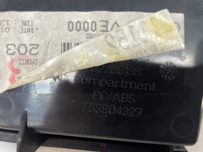 2009 Pontiac G8 GT Lower Radio Center Console Storage Cubby Compartment Assembly OEM - Day's Parts Yard