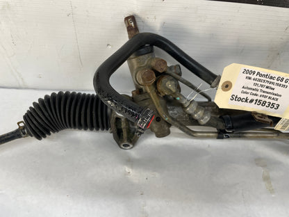 2009 Pontiac G8 GT Power Steering Rack and Pinion Gear Assembly w/ Lines OEM