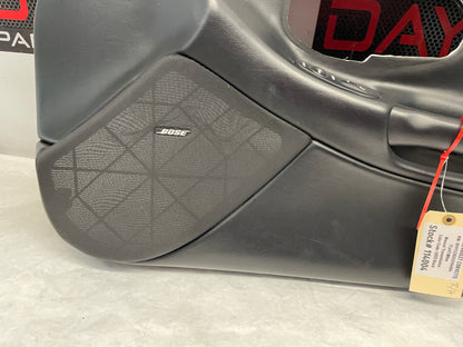 2004 Chevy C5 Corvette RH Passenger Interior Door Panel Black OEM - Day's Parts Yard