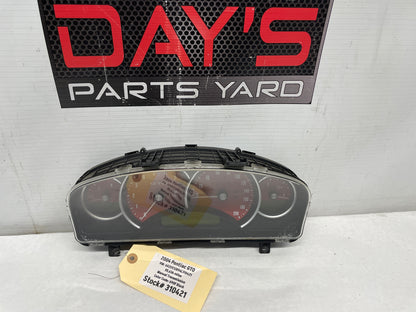 2004 Pontiac GTO Red Gauge Cluster Speedometer OEM - Day's Parts Yard
