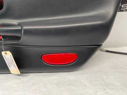 2004 Chevy C5 Corvette RH Passenger Interior Door Panel Black OEM - Day's Parts Yard