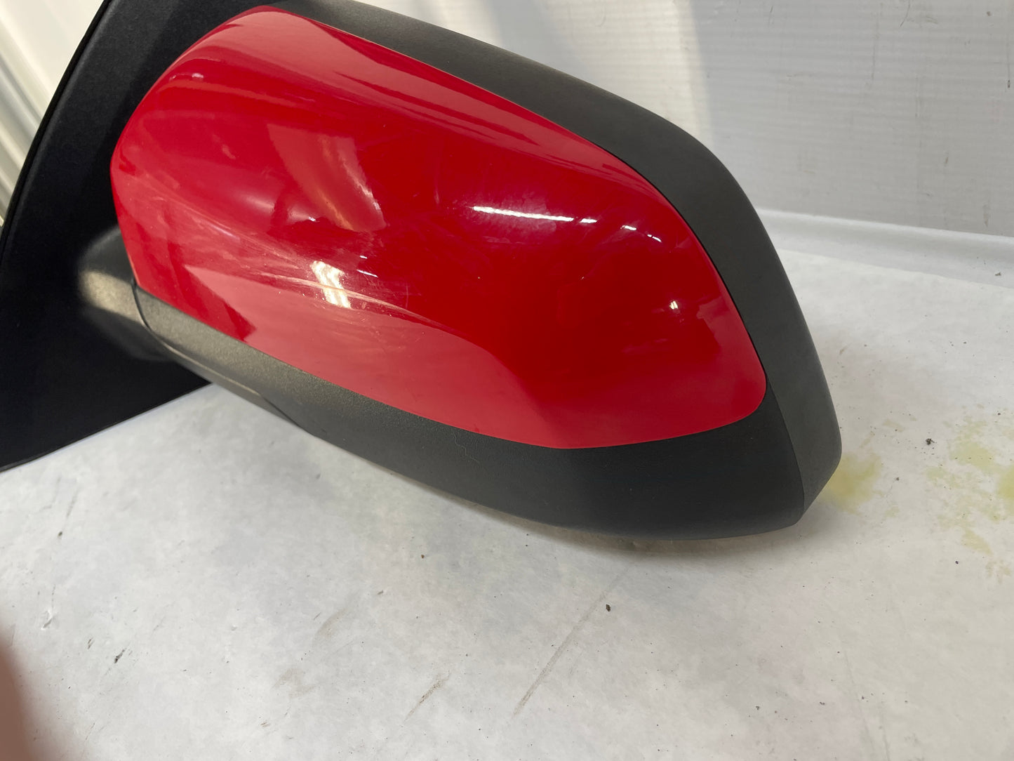 2009 Pontiac G8 GT LH Driver Exterior Out Side Door Mirror Red OEM - Day's Parts Yard