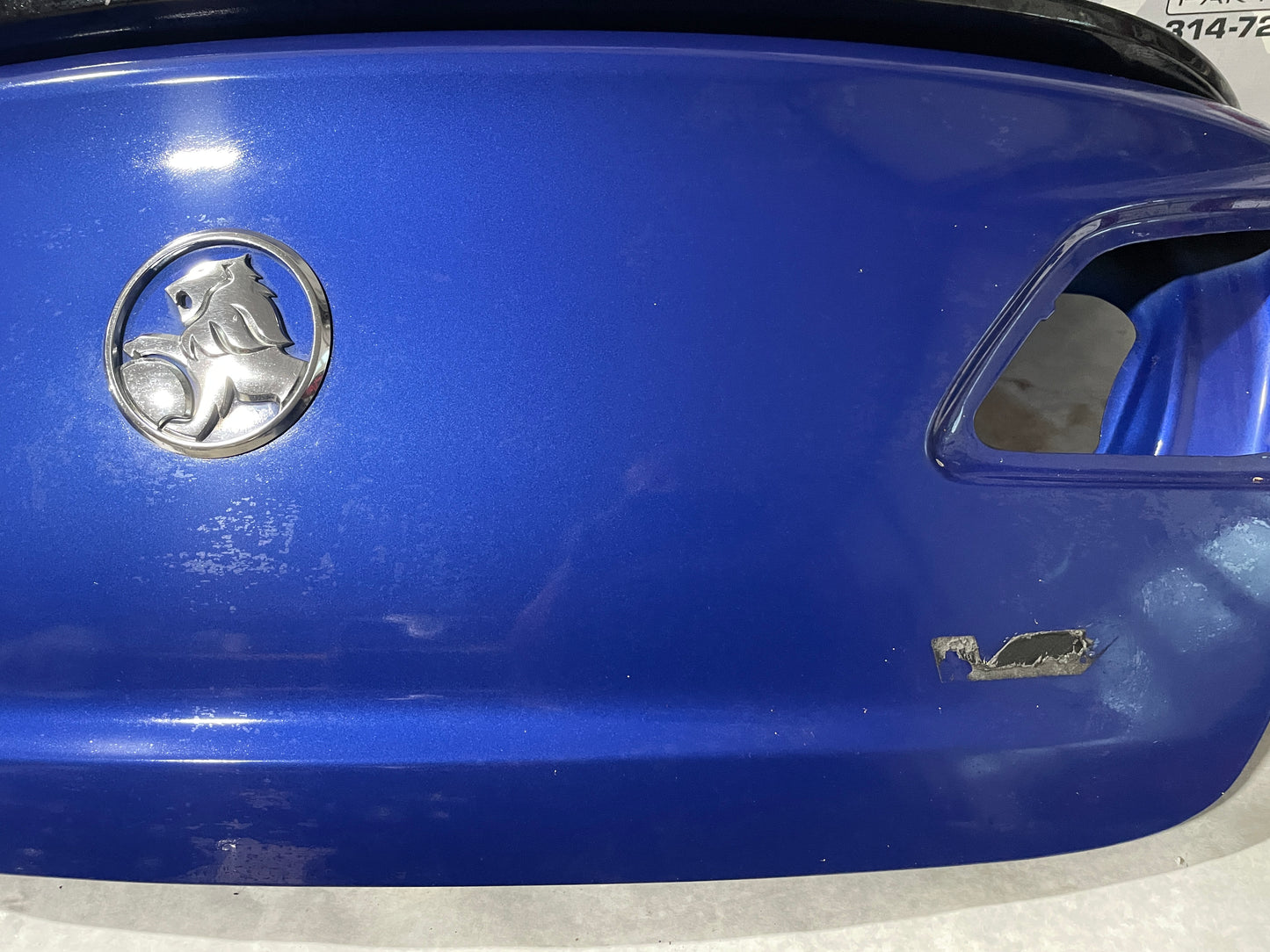 2017 Chevy SS Sedan Trunk Deck Lid w/ Spoiler OEM