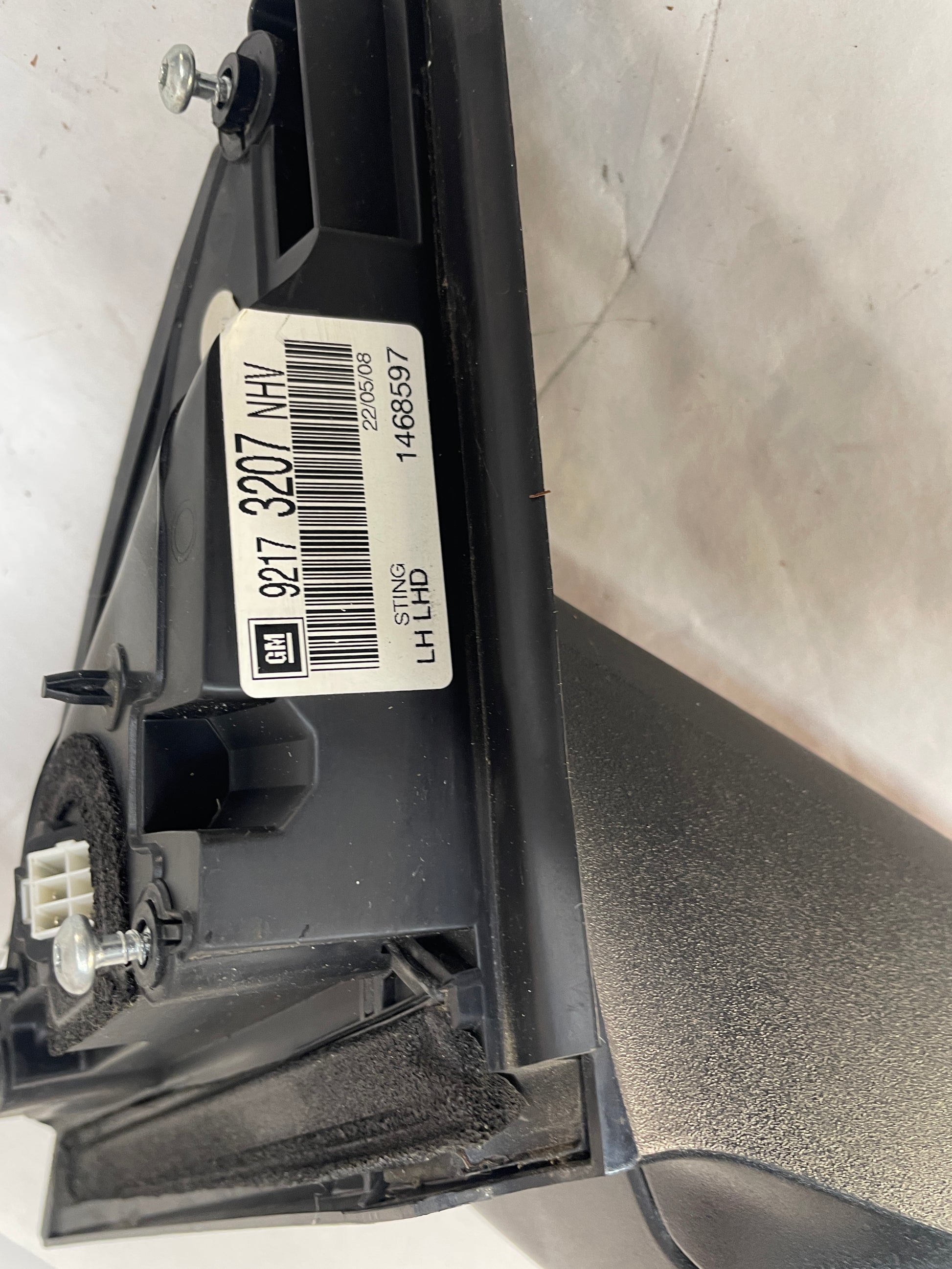 2009 Pontiac G8 GT LH Driver Exterior Out Side Door Mirror Red OEM - Day's Parts Yard