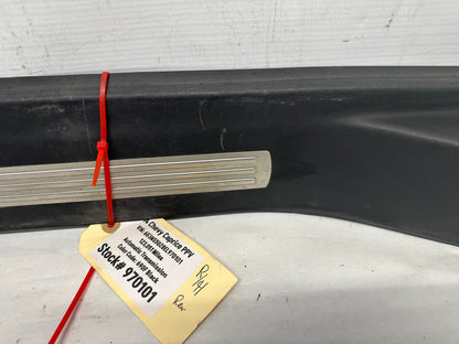 2014 Chevy Caprice PPV RH Passenger Rear Scuff Sill Plate Panel Trim OEM - Day's Parts Yard