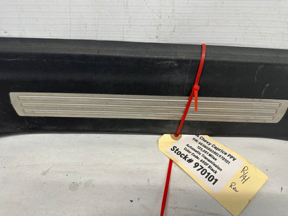 2014 Chevy Caprice PPV RH Passenger Rear Scuff Sill Plate Panel Trim OEM - Day's Parts Yard