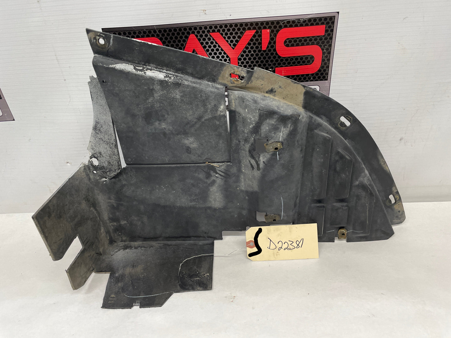 1999 Chevy Camaro Z28 SS LH Driver Front Bumper Fascia Lower Air Deflector OEM