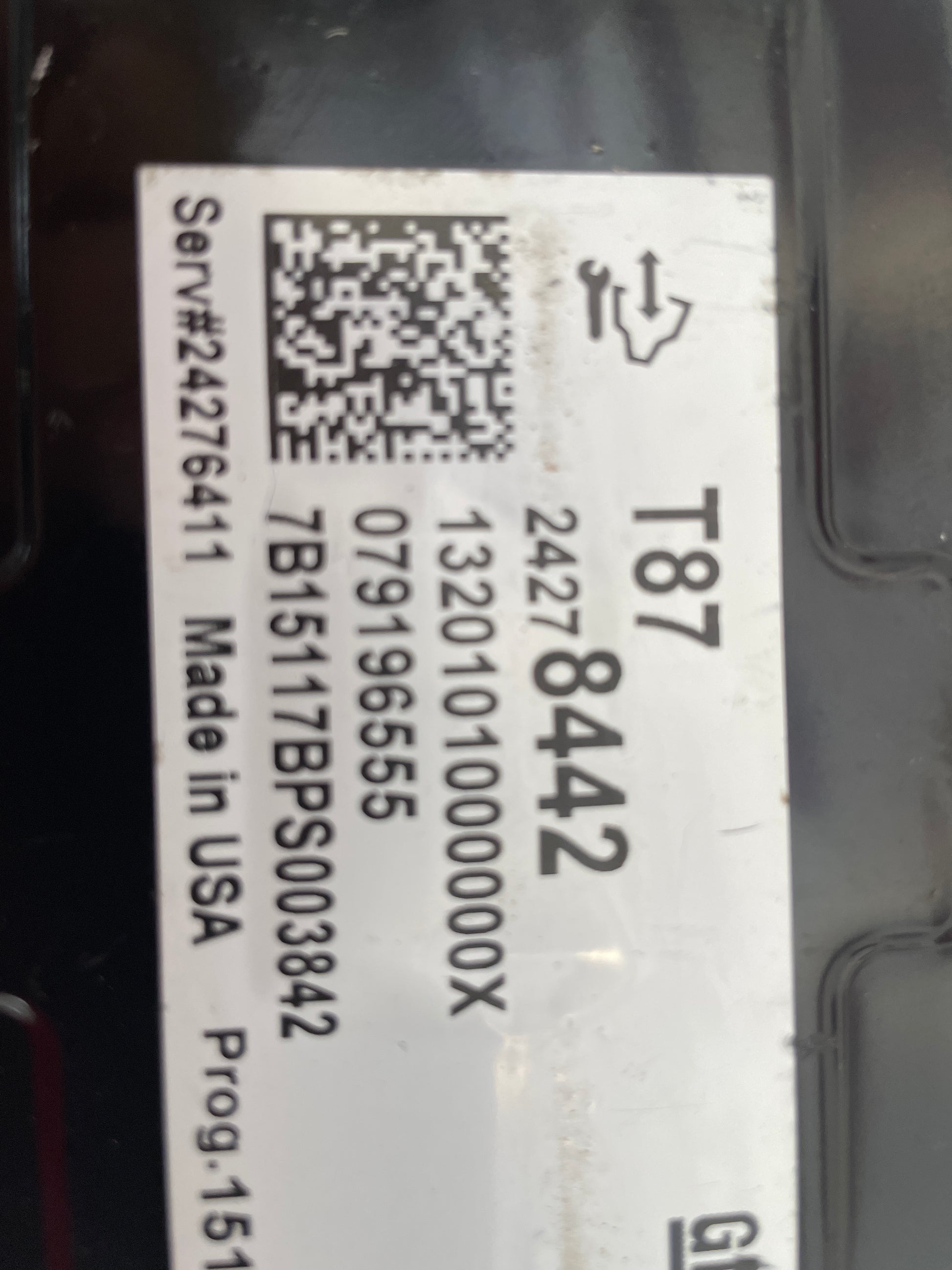 2016 Cadillac ATS-V T87 Transmission Computer Control Module TCM OEM - Day's Parts Yard