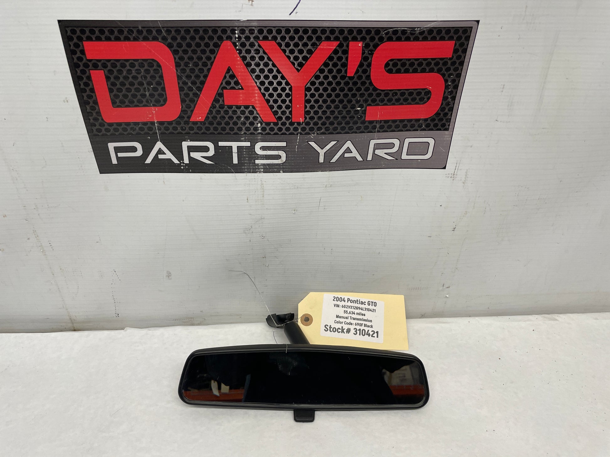 2004 Pontiac GTO Rearview Rear View Mirror OEM - Day's Parts Yard