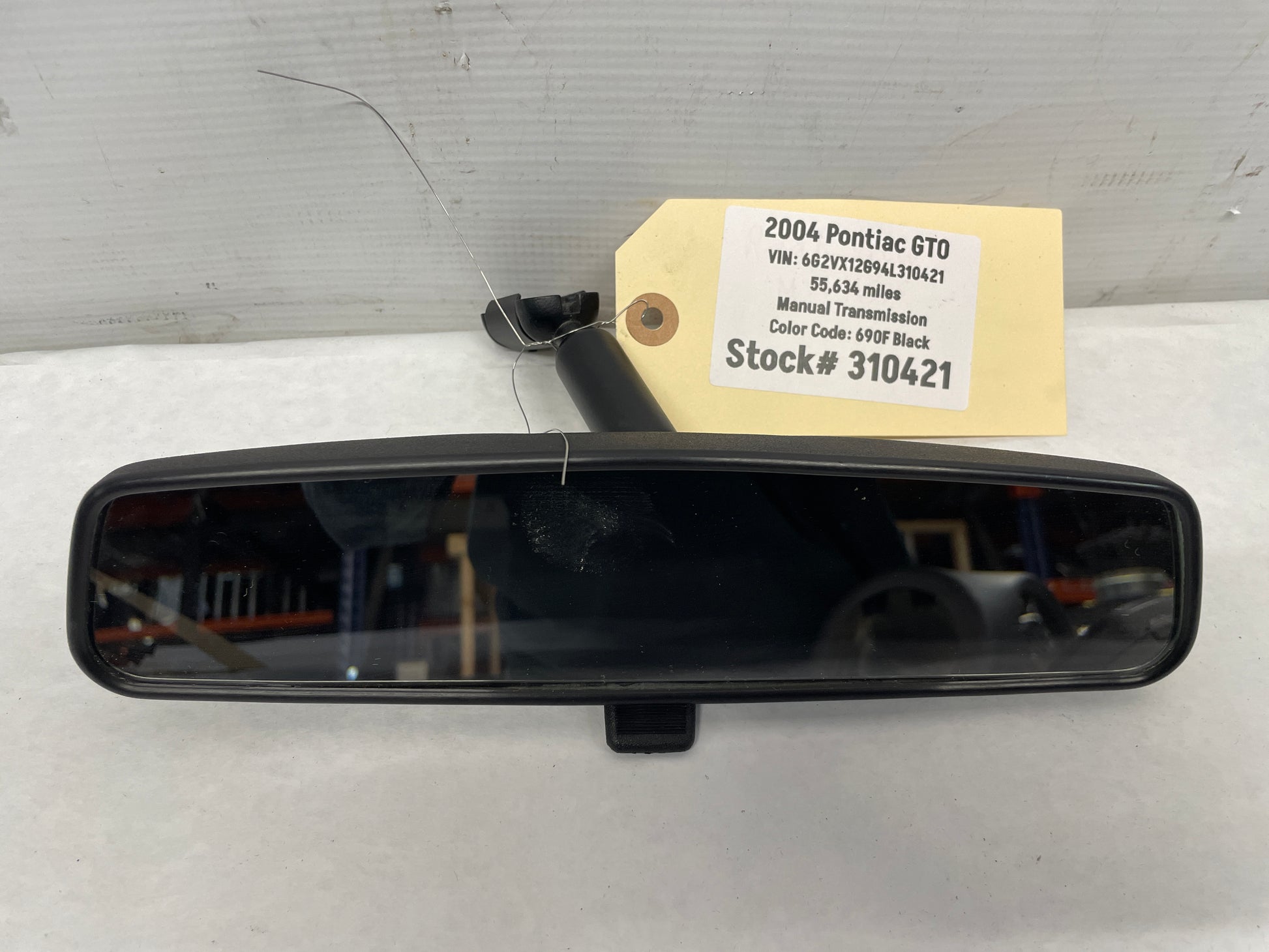 2004 Pontiac GTO Rearview Rear View Mirror OEM - Day's Parts Yard