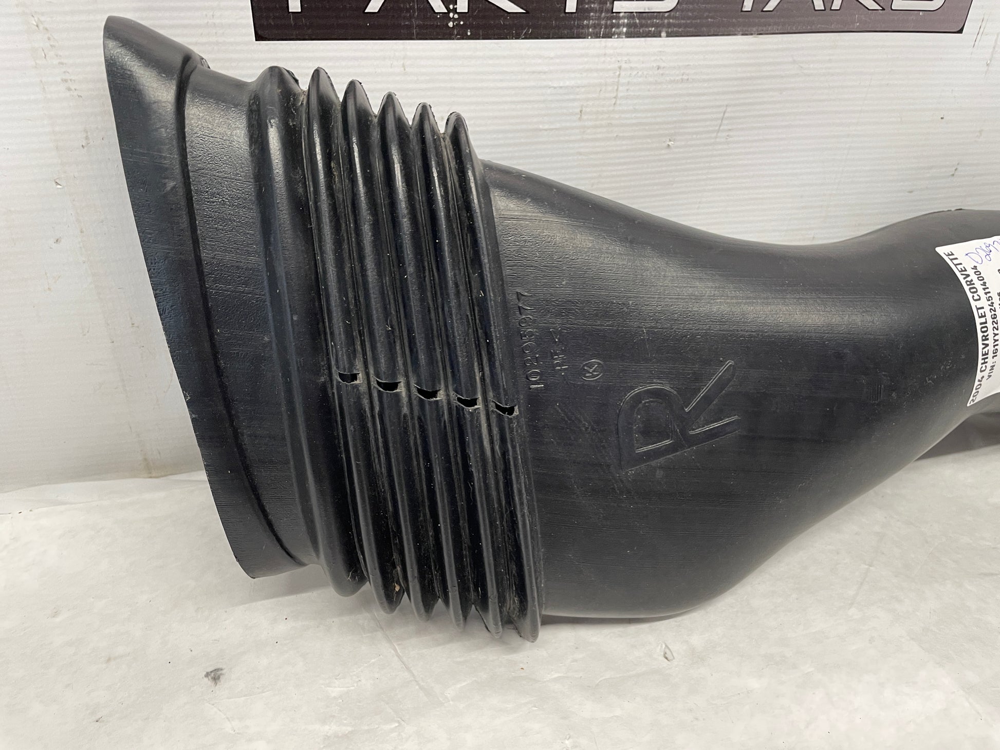 2004 Chevy C5 Corvette LH Driver Front Bumper Brake Cooling Duct OEM - Day's Parts Yard