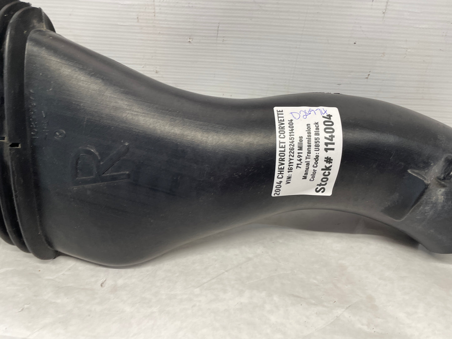 2004 Chevy C5 Corvette LH Driver Front Bumper Brake Cooling Duct OEM - Day's Parts Yard