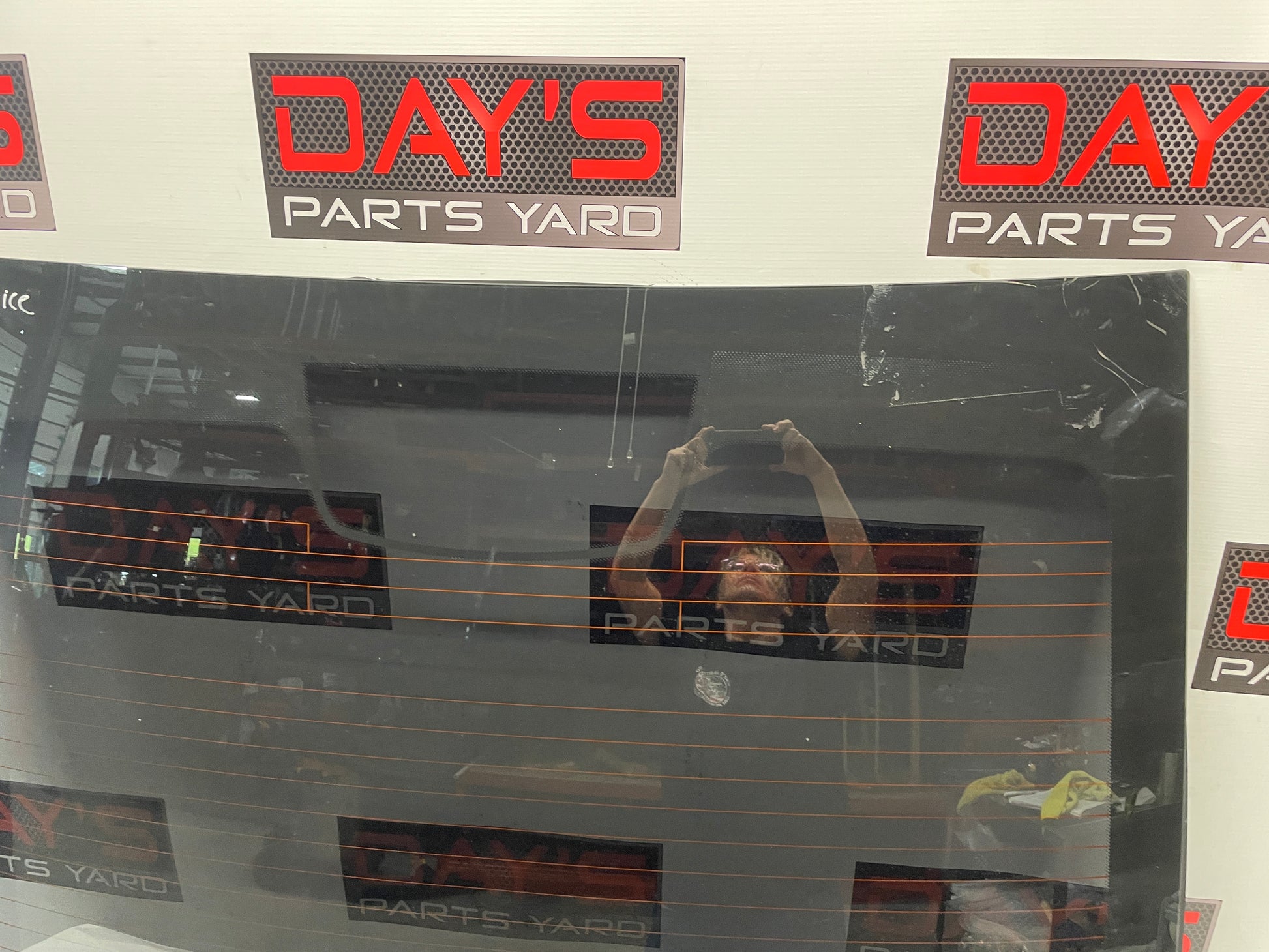 2013 Chevy Caprice Rear Back Glass Windshield Window OEM LOCAL PICK UP - Day's Parts Yard