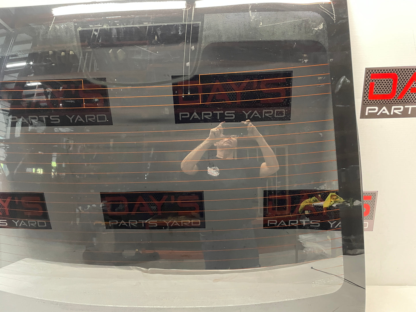 2013 Chevy Caprice Rear Back Glass Windshield Window OEM LOCAL PICK UP - Day's Parts Yard