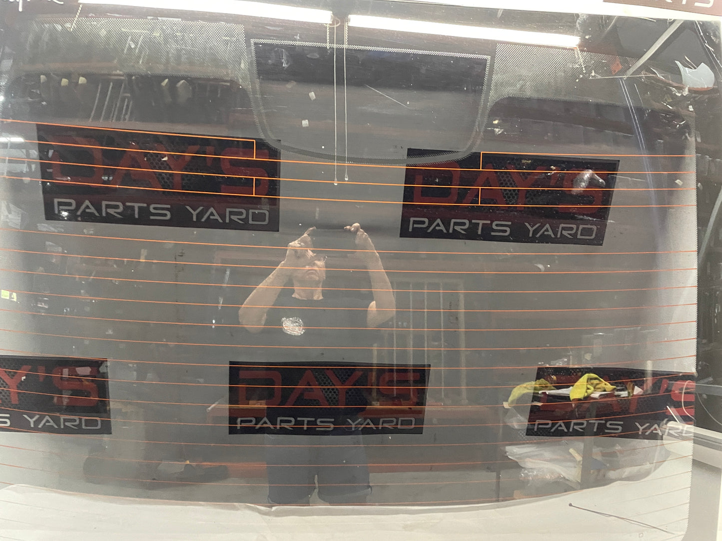 2013 Chevy Caprice Rear Back Glass Windshield Window OEM LOCAL PICK UP - Day's Parts Yard