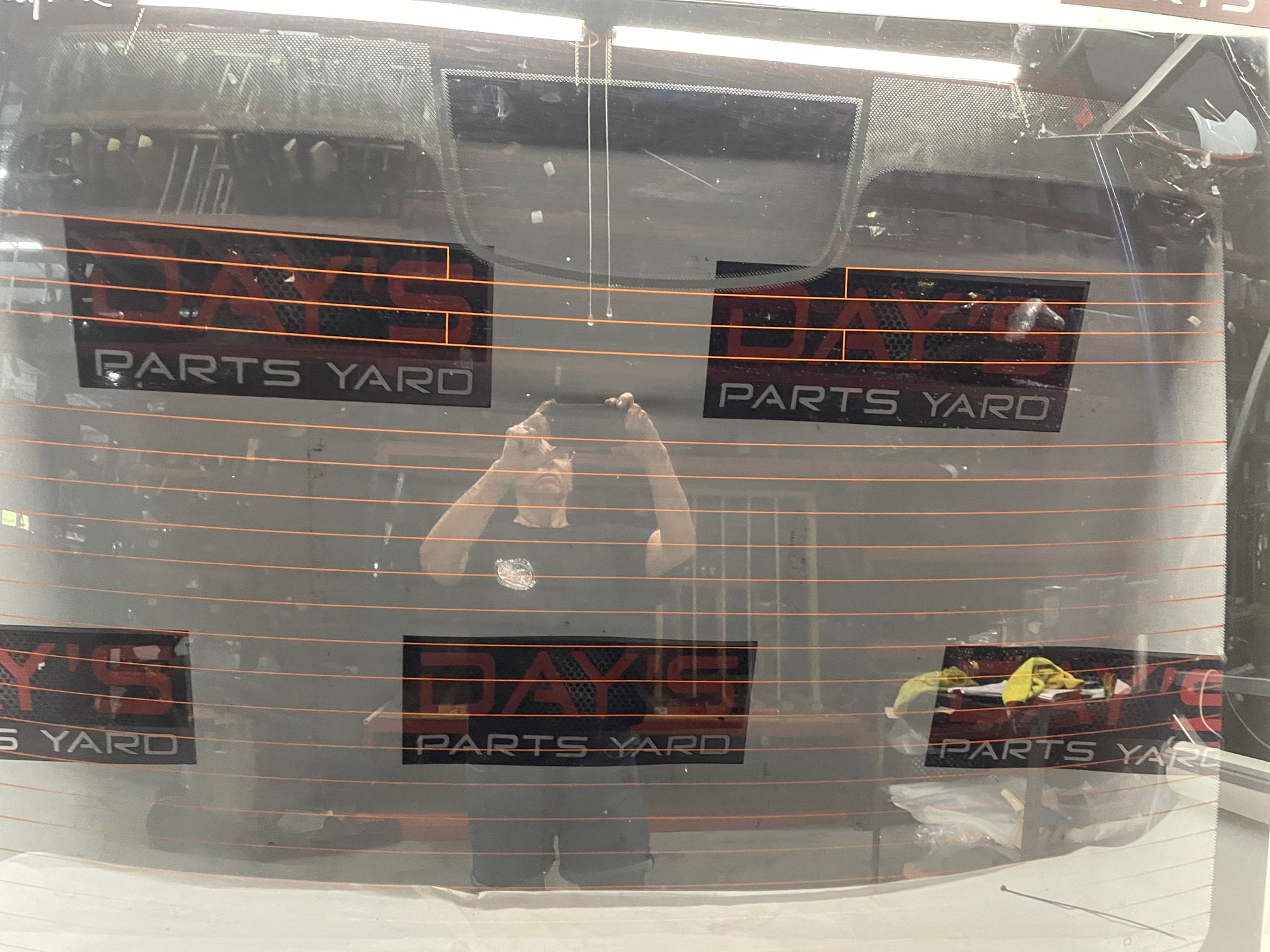 2013 Chevy Caprice Rear Back Glass Windshield Window OEM LOCAL PICK UP - Day's Parts Yard