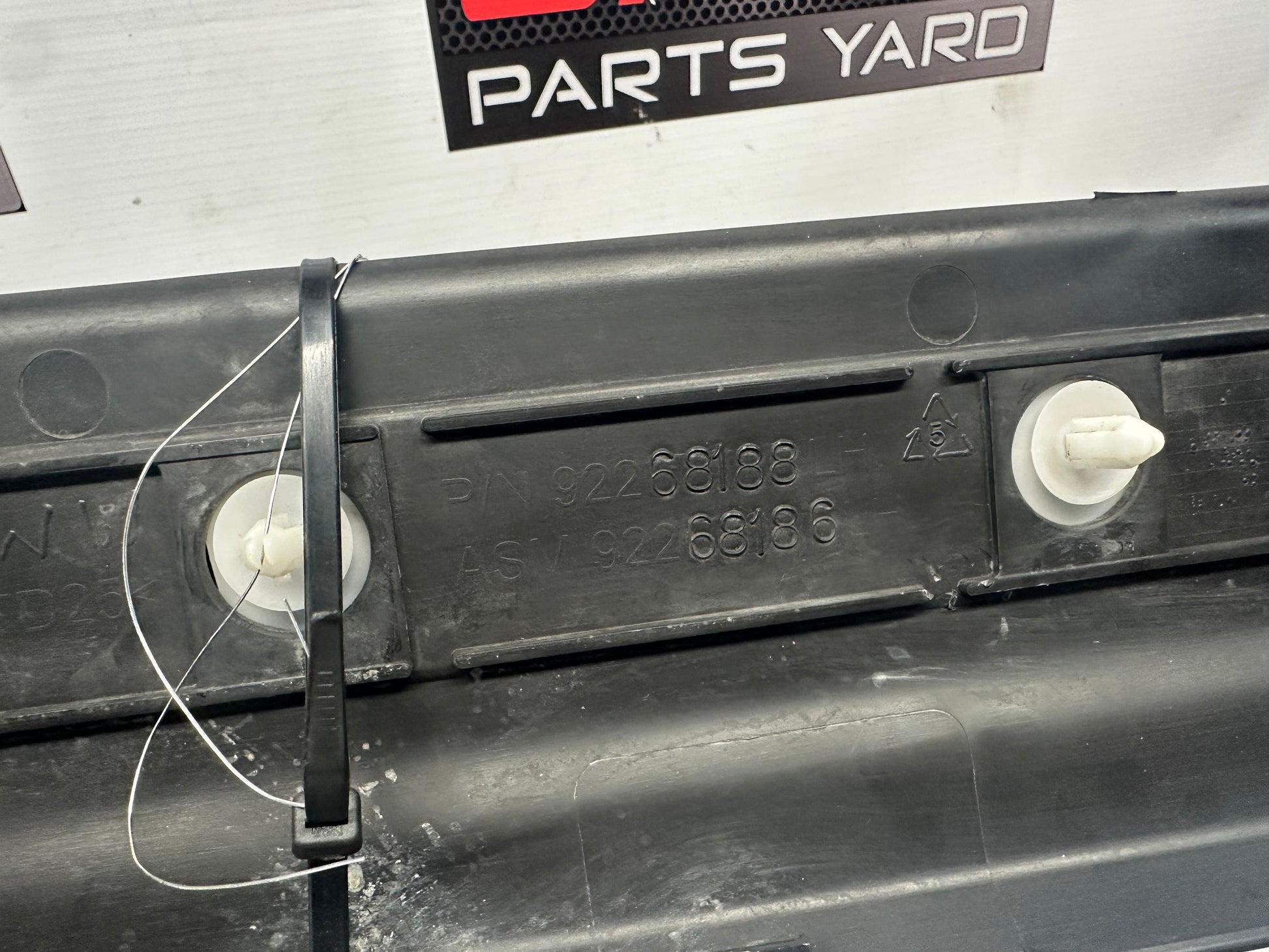 2014 Chevy Caprice PPV LH Driver Rear Scuff Sill Plate Panel Trim OEM - Day's Parts Yard