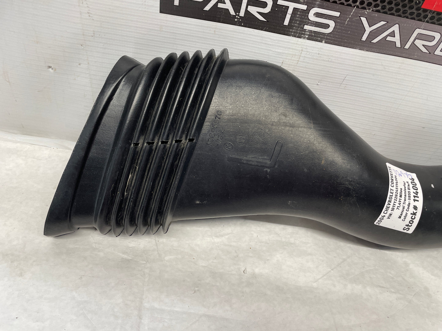 2004 Chevy C5 Corvette LH Driver Front Bumper Brake Cooling Duct OEM - Day's Parts Yard