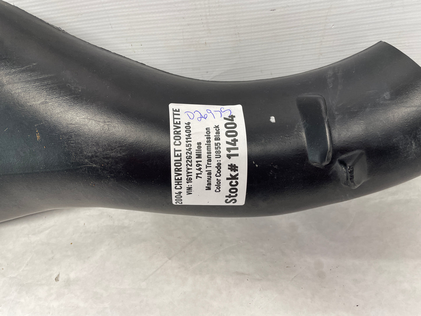 2004 Chevy C5 Corvette LH Driver Front Bumper Brake Cooling Duct OEM - Day's Parts Yard