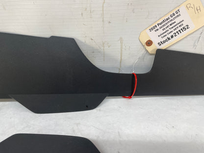 2009 Pontiac G8 Base RH & LH Center Console Side Trim Panels OEM - Day's Parts Yard