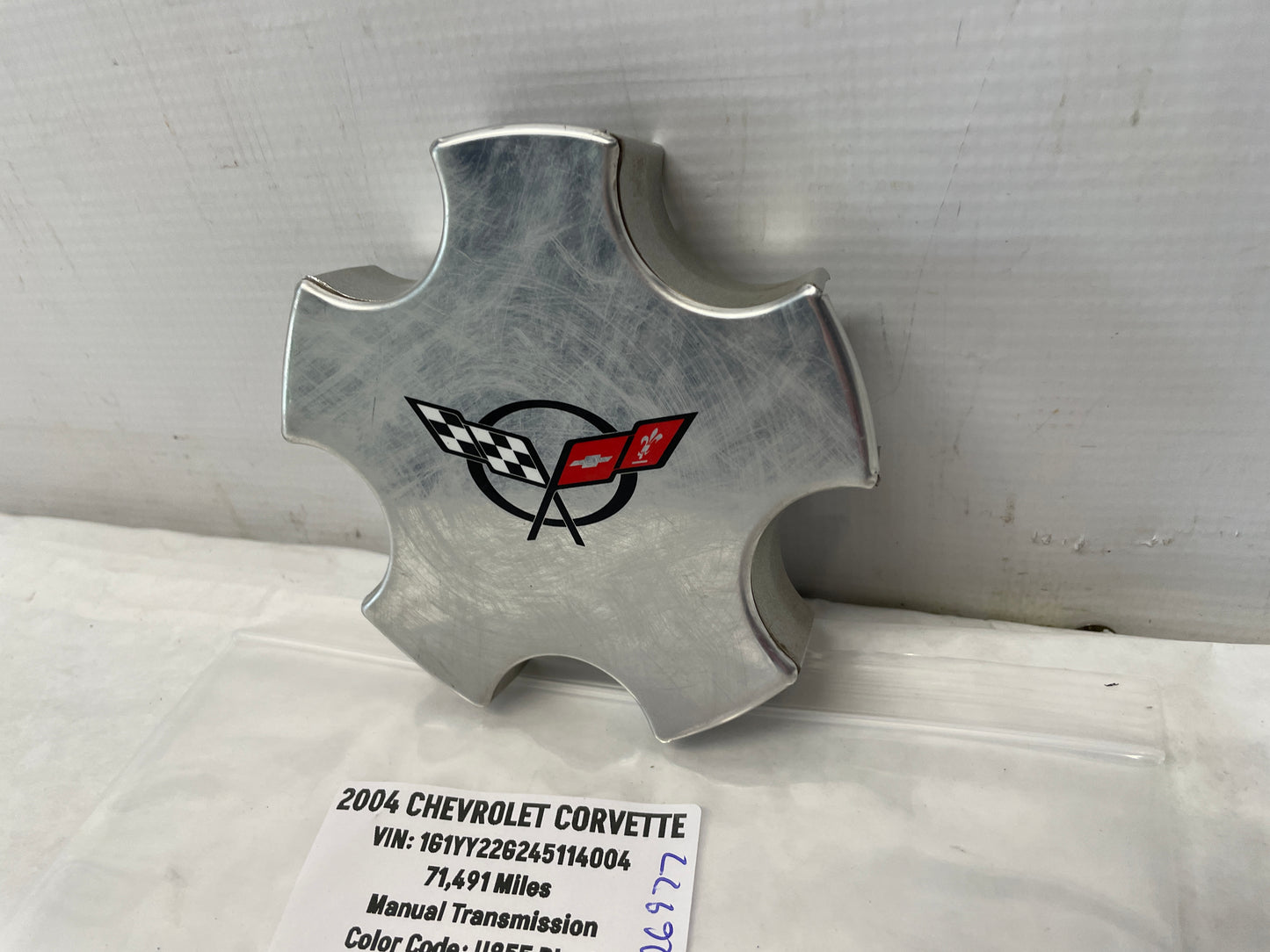 2004 Chevy C5 Corvette Wheel Center Cap OEM - Day's Parts Yard