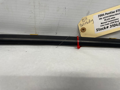 2004 Pontiac GTO RH Passenger Door Window Belt Molding Weather Strip Trim OEM - Day's Parts Yard