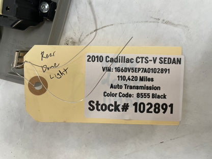 2010 Cadillac CTS-V Sedan Over Head Overhead Rear Dome Light Lamp OEM