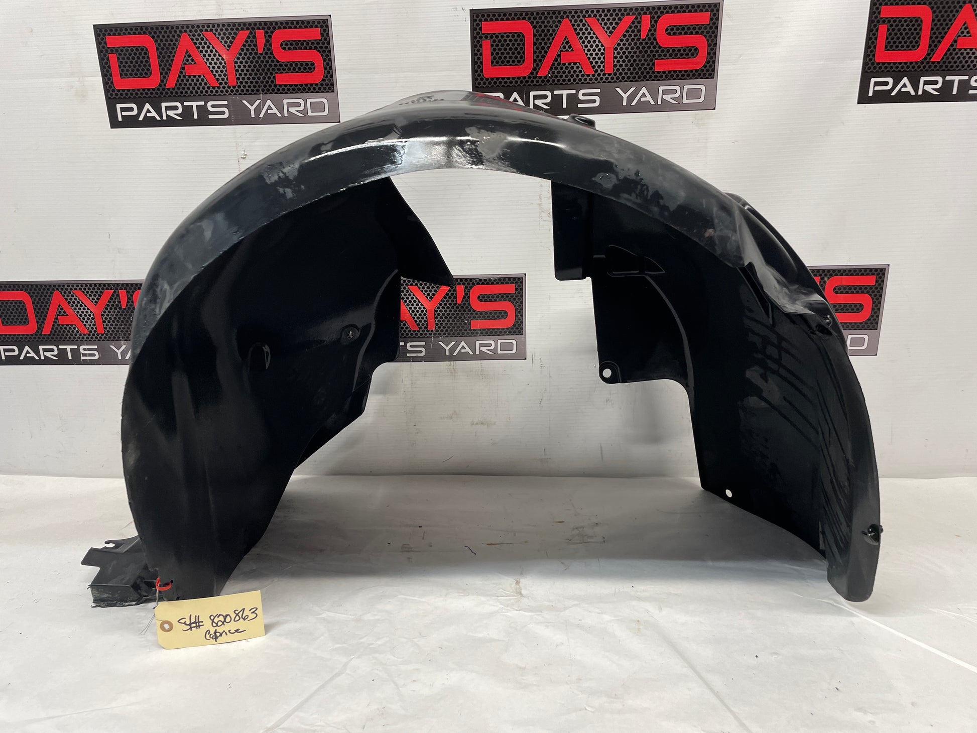 2013 Chevy Caprice RH Passenger Front Fender Wheel Well House Liner OEM - Day's Parts Yard