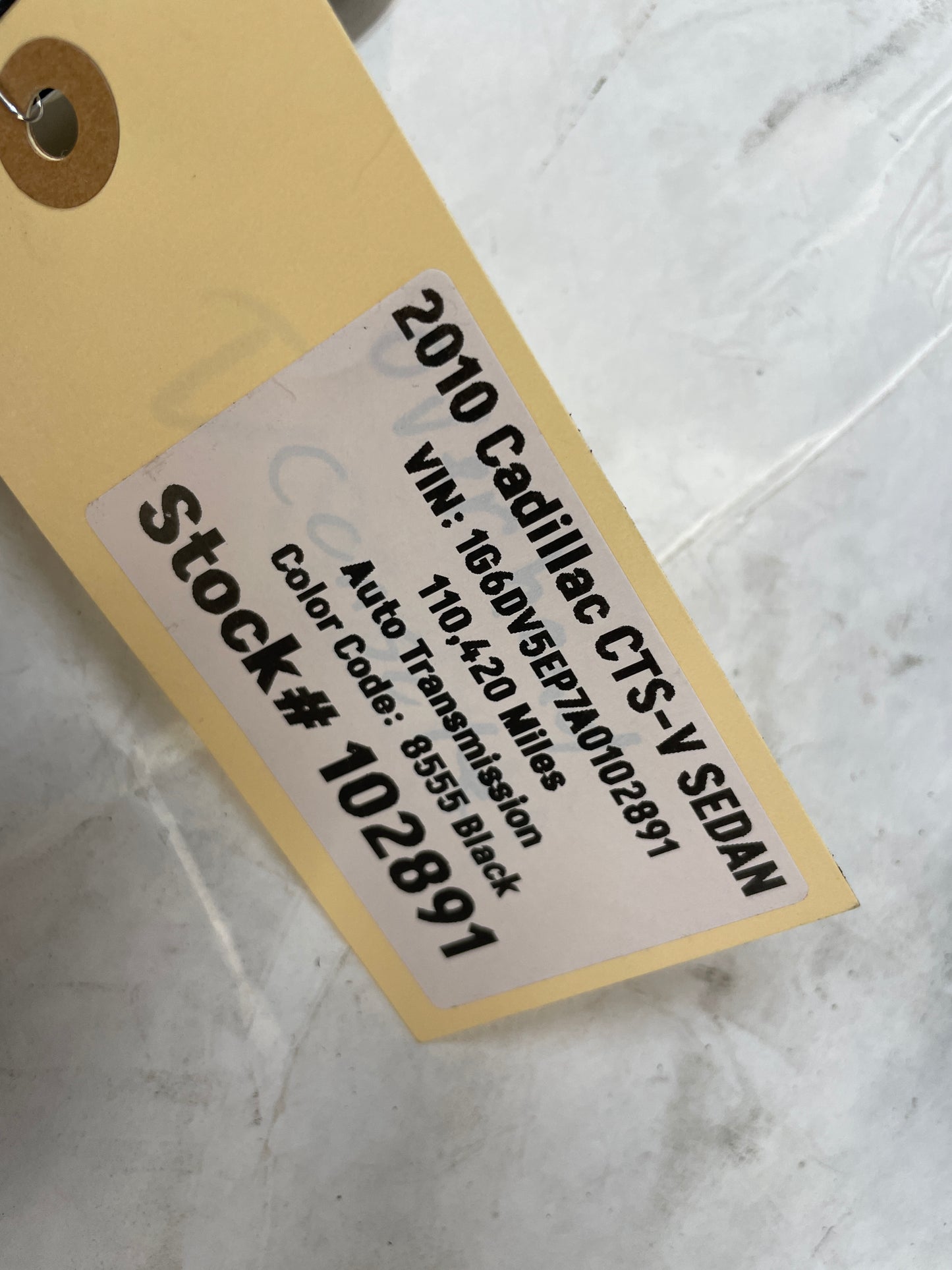 2010 Cadillac CTS-V Sedan Steering Wheel Airbag Air Bag OEM